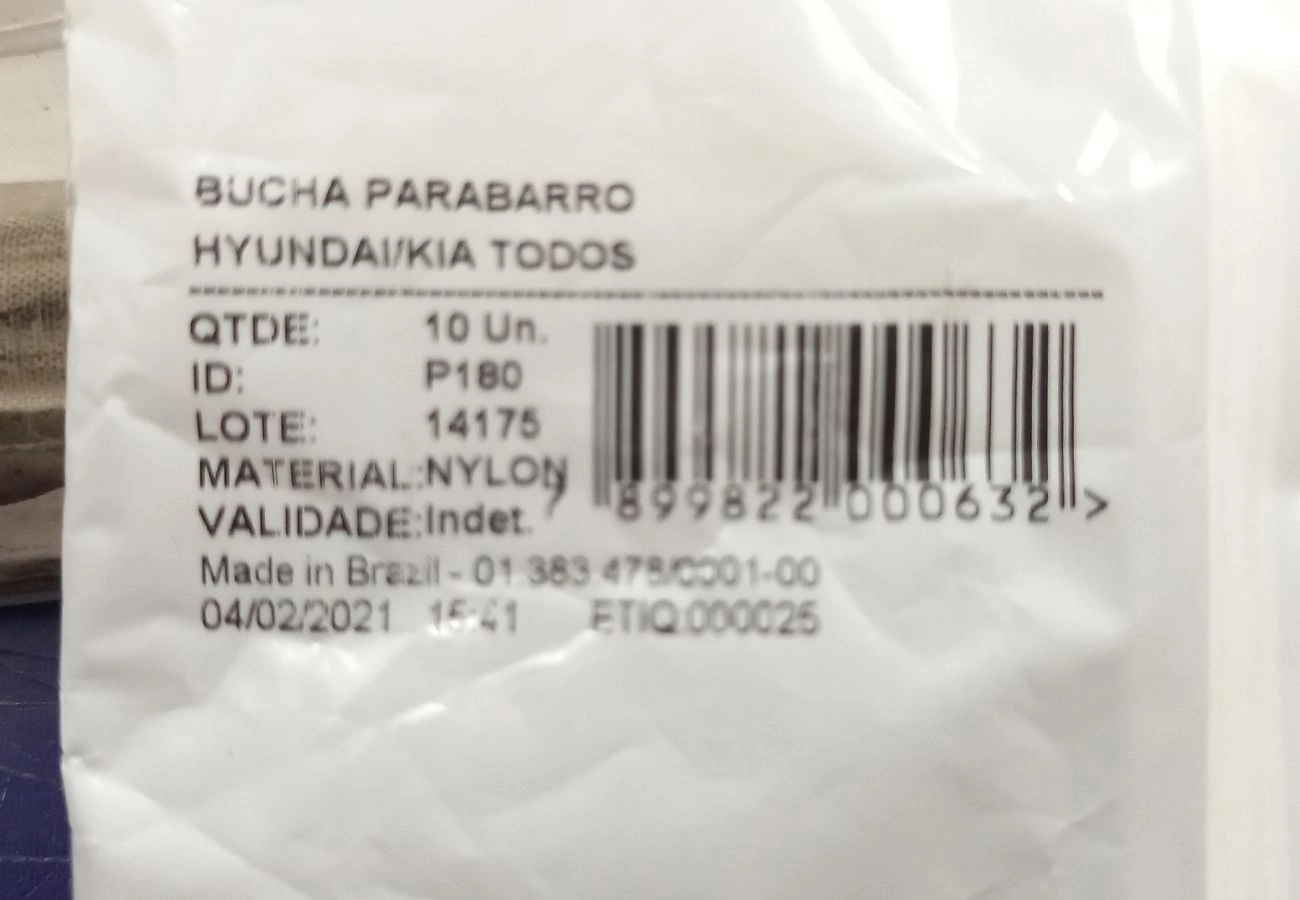 BUCHA DOP PARACHOQUE - SPOILER LATERAL DA PORTA