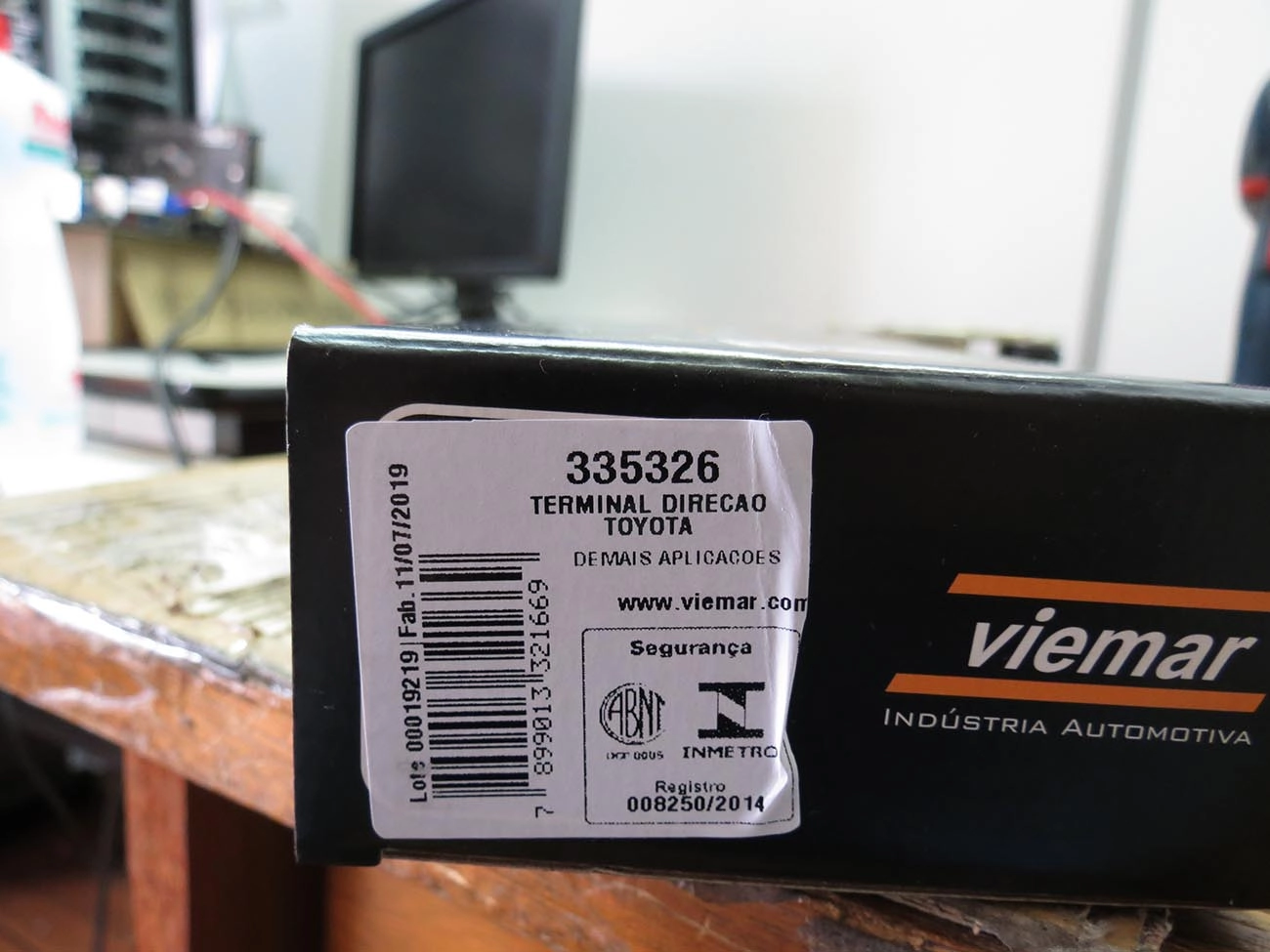TERMINAL DIREÇÃO DIREITO TOYOTA RAV4 06/ SPORT/LIMITED - LEXUS NX 200T 15/16