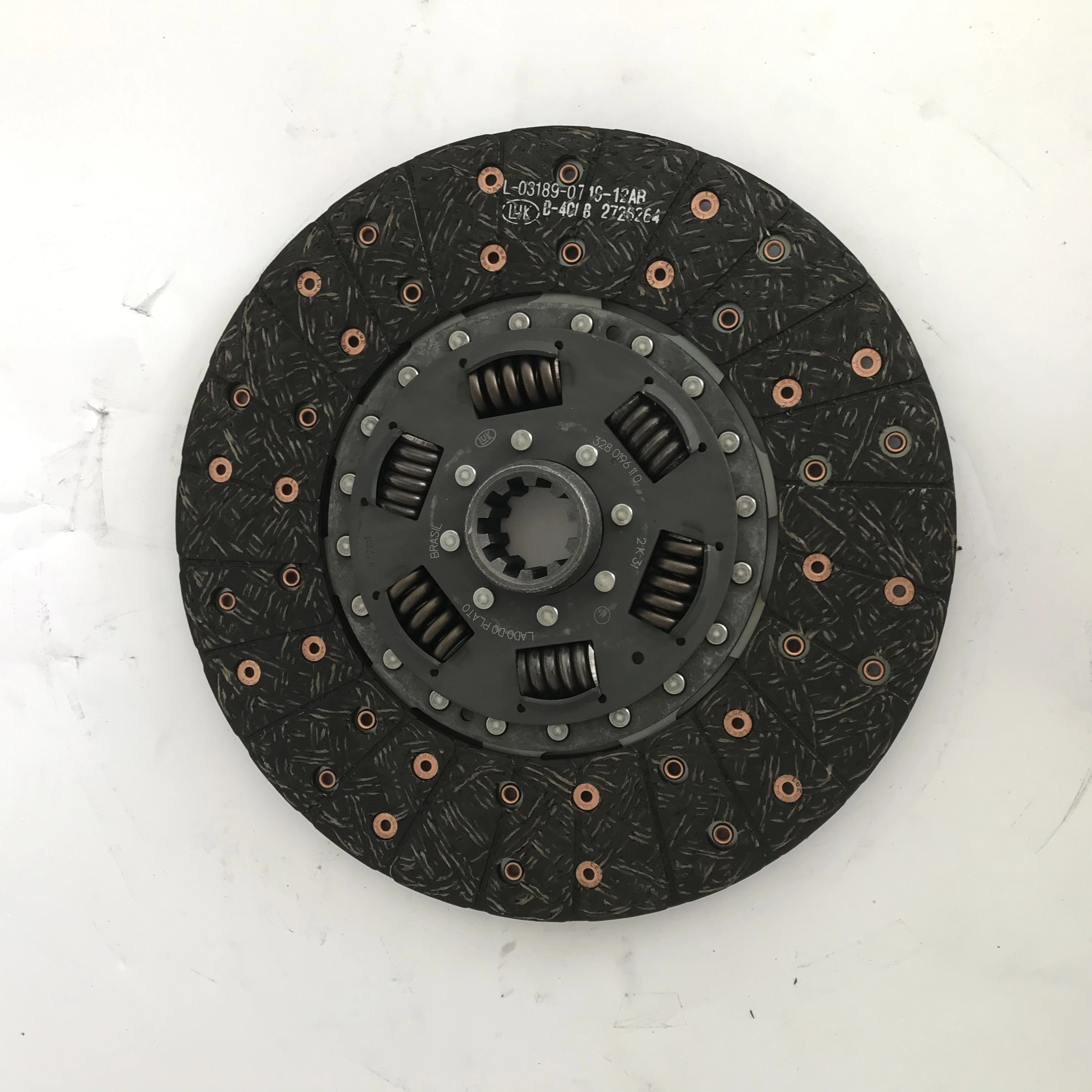 DISCO EMBREAGEM 280MM 10 ESTRIAS FORD F-1000/4000/350/400 MWM /03.92 F-2000