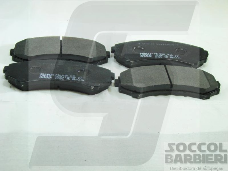 PASTILHA FREIO RODA DIANTEIRA MITSUBISHI PAJERO FULL 2002/ MONTERO 01/05 ENDEAVER 04/05