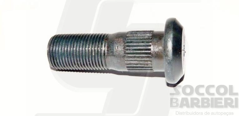 PARAFUSO RODA DIANTEIRO ESQUERDO COM FRESA DIANTEIRA ESQUERDA GM A/C/D-60/11000/12000/13000 FRESAS 3/4X16FX2.3/8