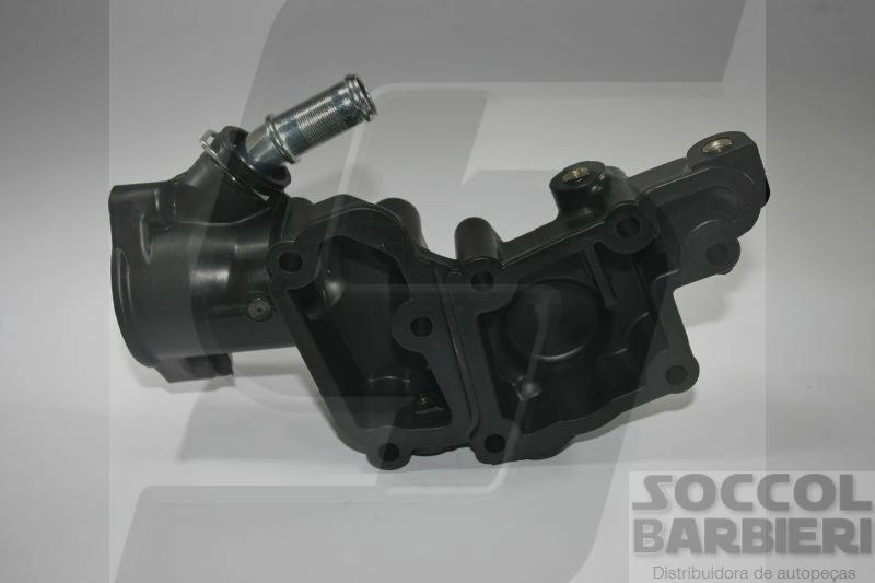 CARCAÇA/FLANGE VÁLVULA TERMOSTÁTICA PLÁSTICO SEM MOTOR TU3JP PLÁSTICA CITROEN C3 1.4 PEUGEOT 206/207 05/