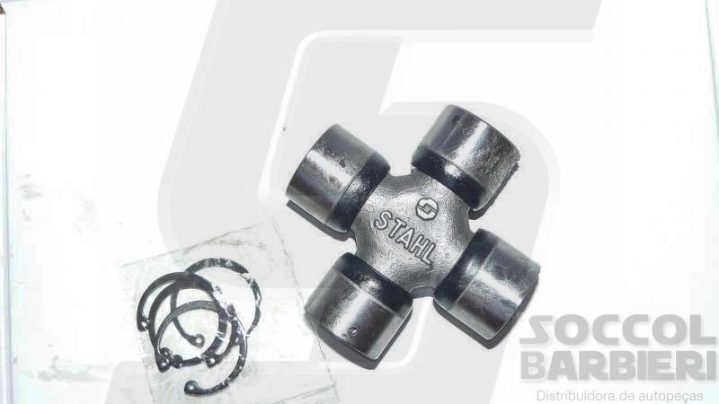 CRUZETA CARDAN TRAÇÃO DIANTEIRA 4X4 30X82,50MM QUATRO CHAVETAS EXTERNAS VALMET 880/885/980/985 MF 295/296/620/630/640 CBT 8060