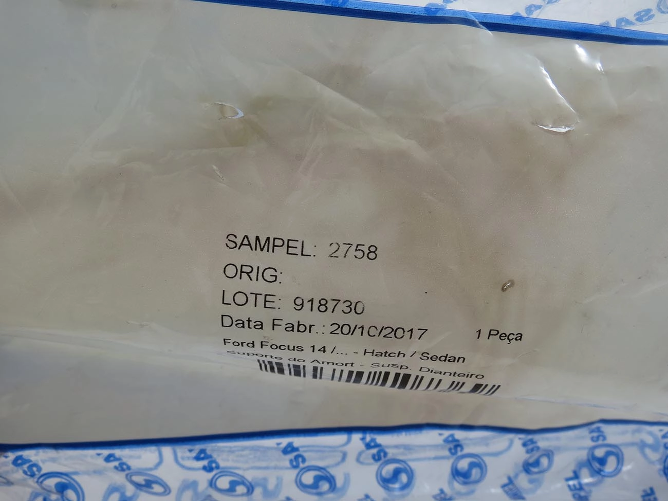 COXIM AMORTECEDOR DIANTEIRO SEM ROLAMENTO FORD NOVO FOCUS 07.2013/