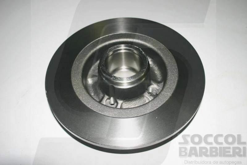 DISCO DE FREIO TRASEIRO COM CUBO RENAULT SCENIC 99/2003 - SÓLIDO 274MM - SEM ROLAMENTO