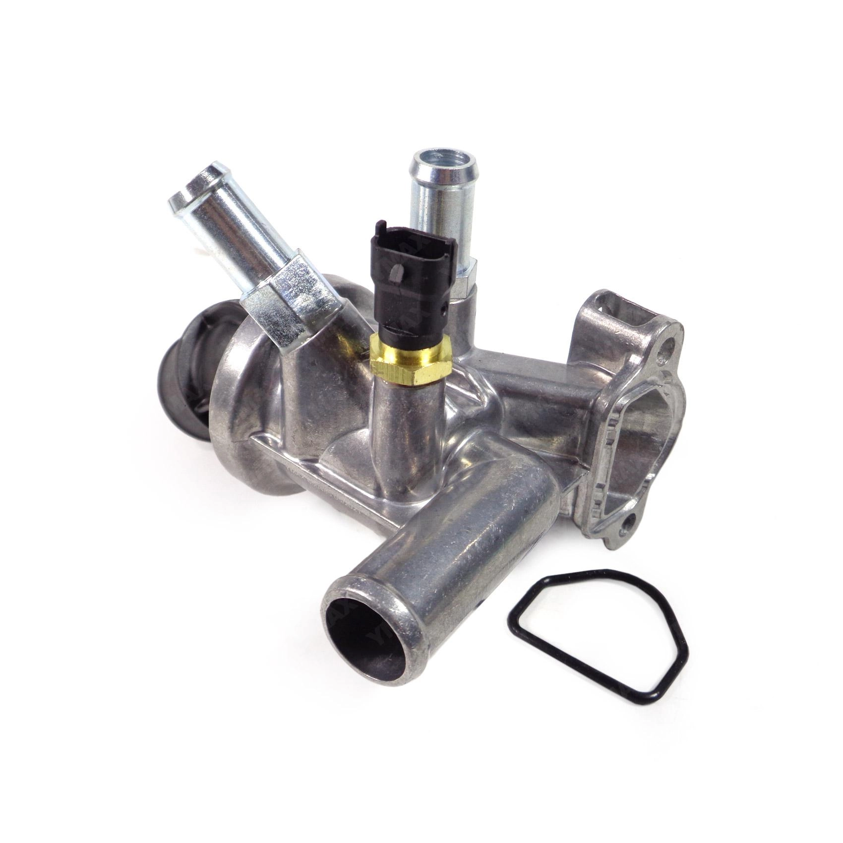 VALVULA TERMOSTATICA COM CARCACA ALUMINIO COM SENSOR GM NOVA S-10/TRAILBLAZER 2.8 TURBO 2012/2013