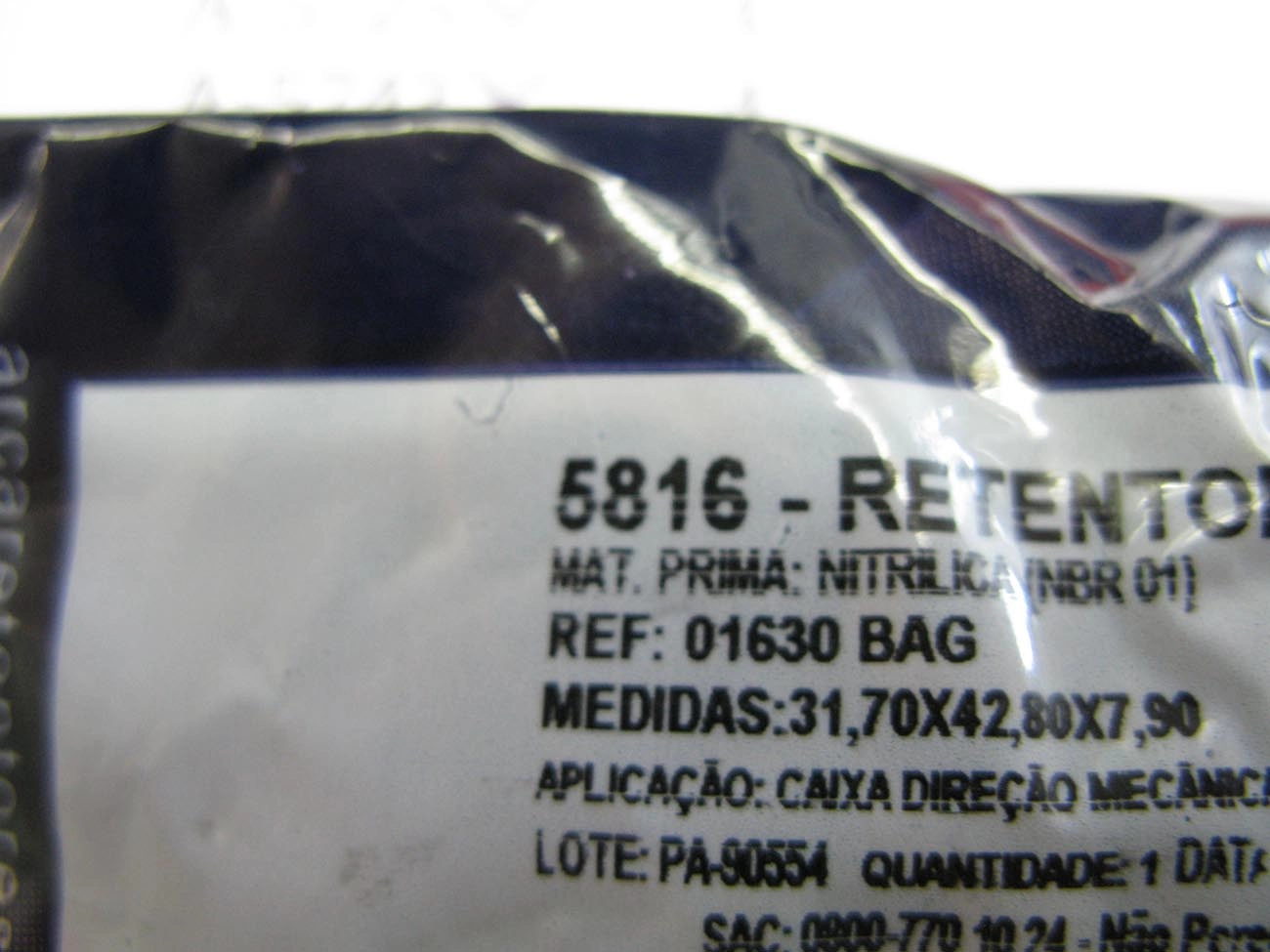 RETENTOR EIXO SETOR DIRECAO FORD F-100/350/1000/4000 68/