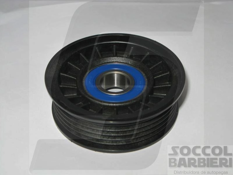 POLIA TENSOR CORREIA ALTERNADOR/TENSIONADOR AUXILIAR ACESSÓRIOS MOTOR FORD F-250 MWM GM S-10/BLAZER 2.8 S/ACD HR-V AGRALE VOLARE 17X80X26 6PK
