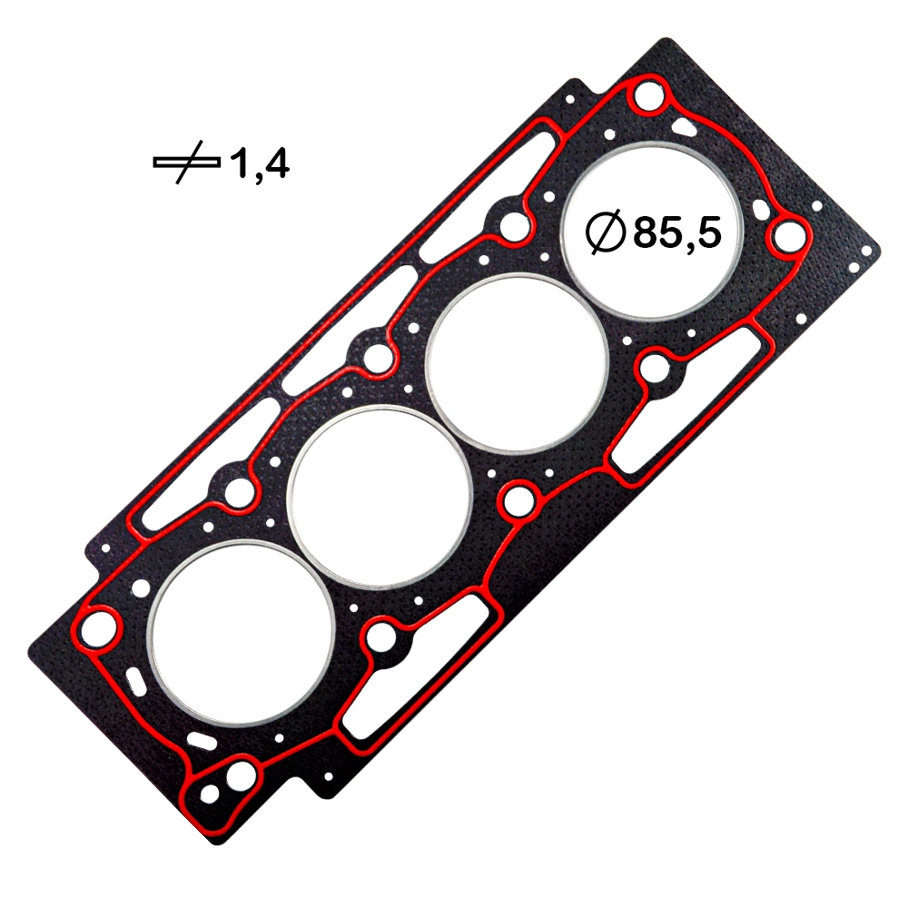 JUNTA CABEÇOTE DE FIBRA 1,20MM - PEUGEOT 307/308/406/407/408  - CITROEN C4/C5/PICASSO - MOTOR 2.0 16