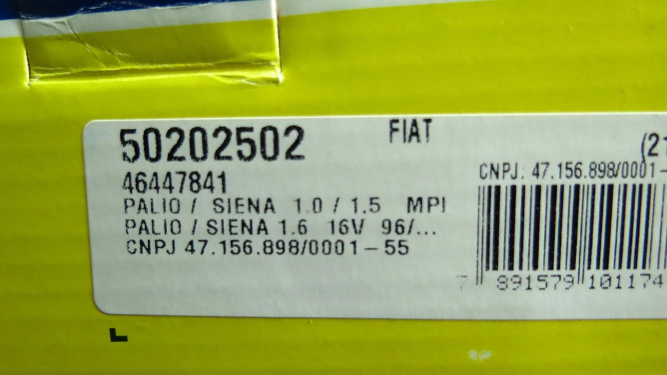 SONDA LAMBDA OU SENSOR OXIGÊNIO FIAT PALIO/SIENA/STRADA/FIORINO 1.0/1.5/1.6 96/ MPI GAS/ALC