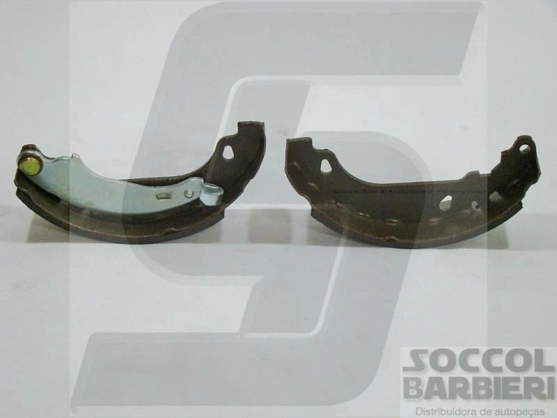 SAPATA FREIO TRASEIRA COM LONA RENAULT LOGAN/SANDERO 2008/2013 180X42MM