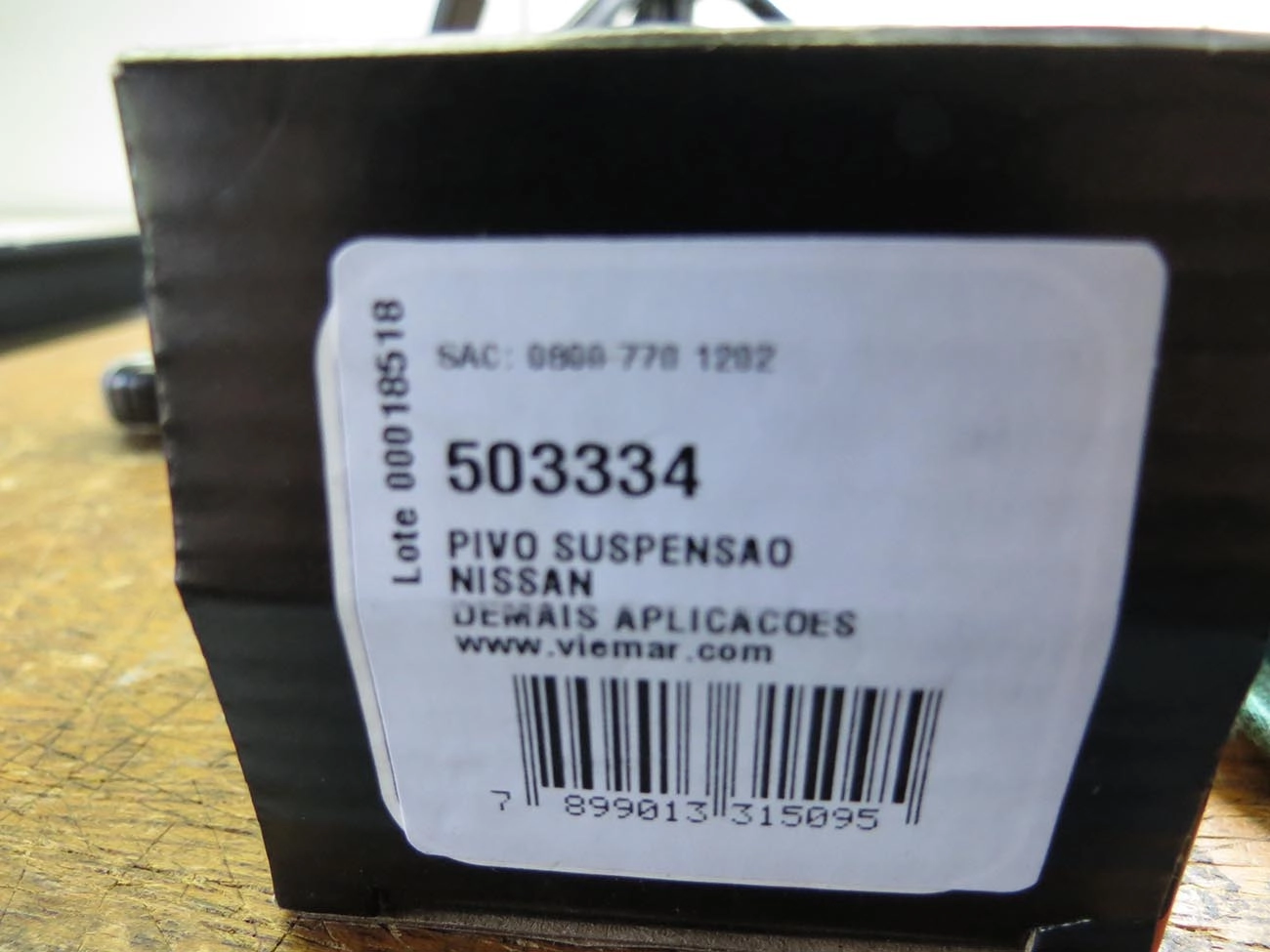PIVÔ SUSPENSÃO SUPERIOR DIANTEIRO NISSAN FRONTIER 2008/2016 - LD/LE