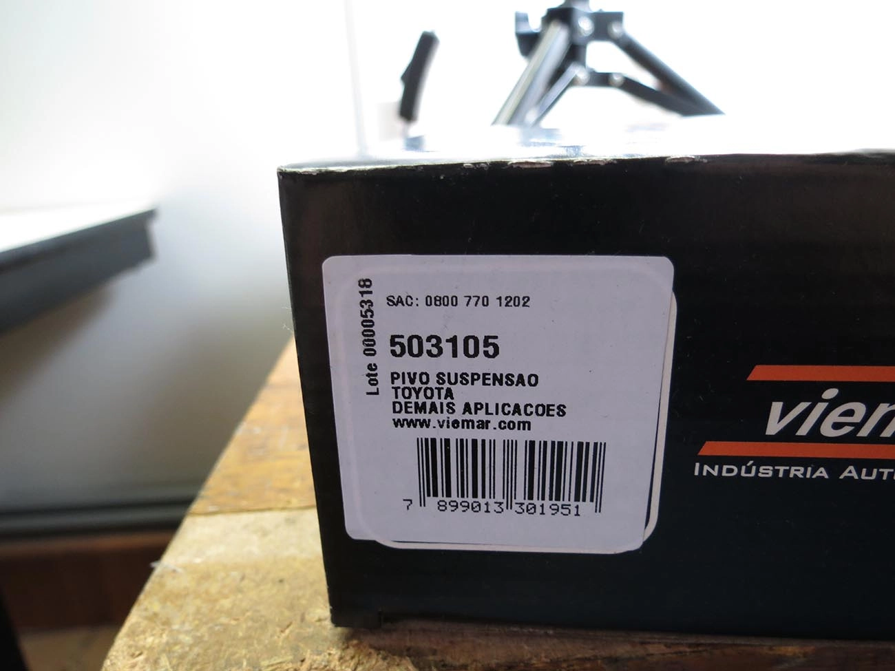 PIVÔ SUSPENSÃO SUPERIOR TOYOTA HILUX SW4 96/02 LD/LE