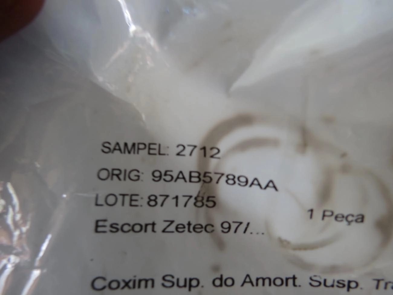 COXIM AMORTECEDOR TRASEIRO FORD ESCORT 1997/ - LD/LE