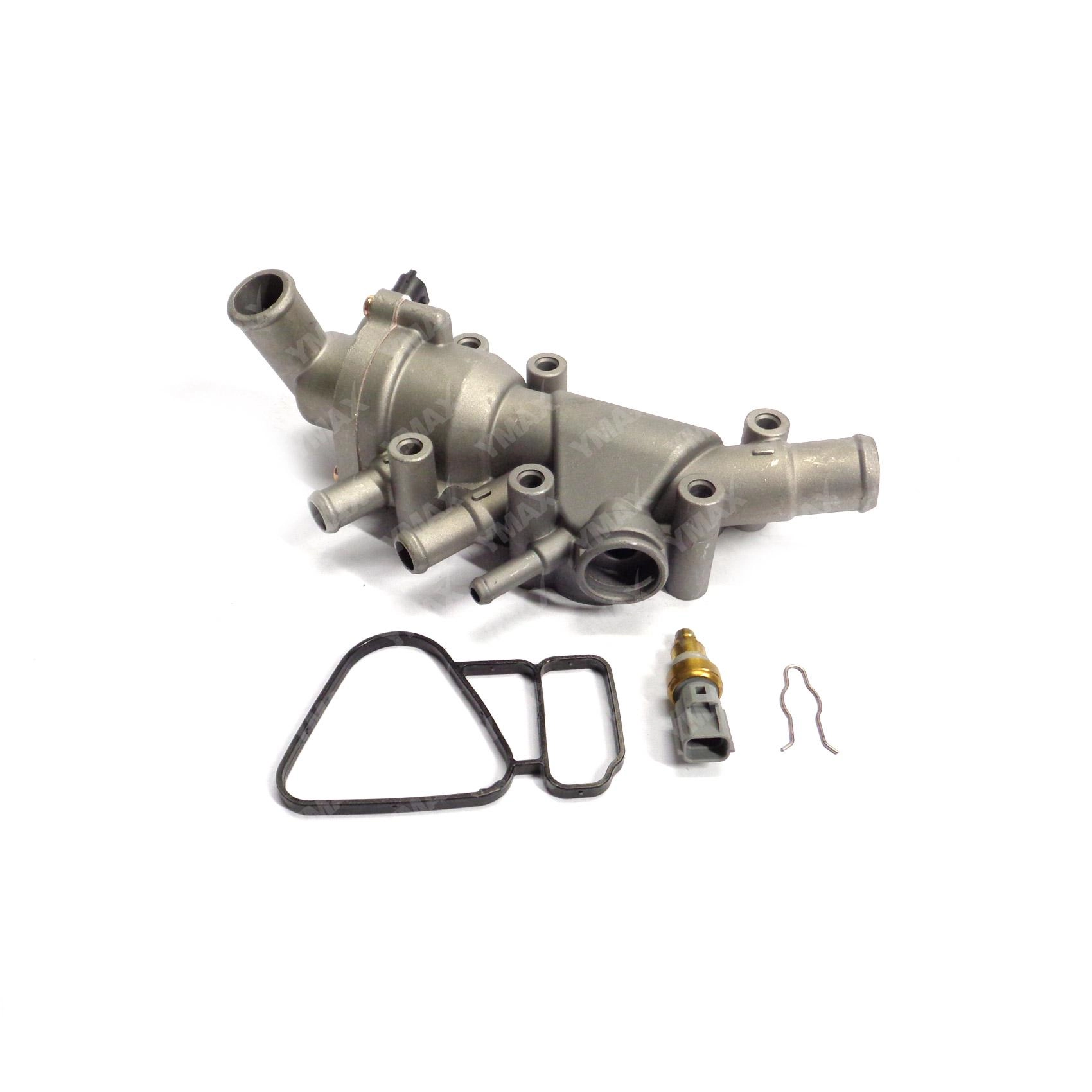 CARCACA ALUMINIO COM VALVULA TERMOSTATICA FORD ECOSPORT 1.6 8V 06/12 - FIESTA/KA 1.6 8V 05/