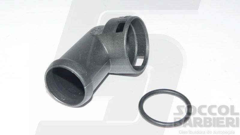 CONEXAO/COTOVELO CARCACA DA AGUA VW GOL/PARATI/SAVEIRO/POLO 02/ - NOVO GOL/VOYAGE 08/