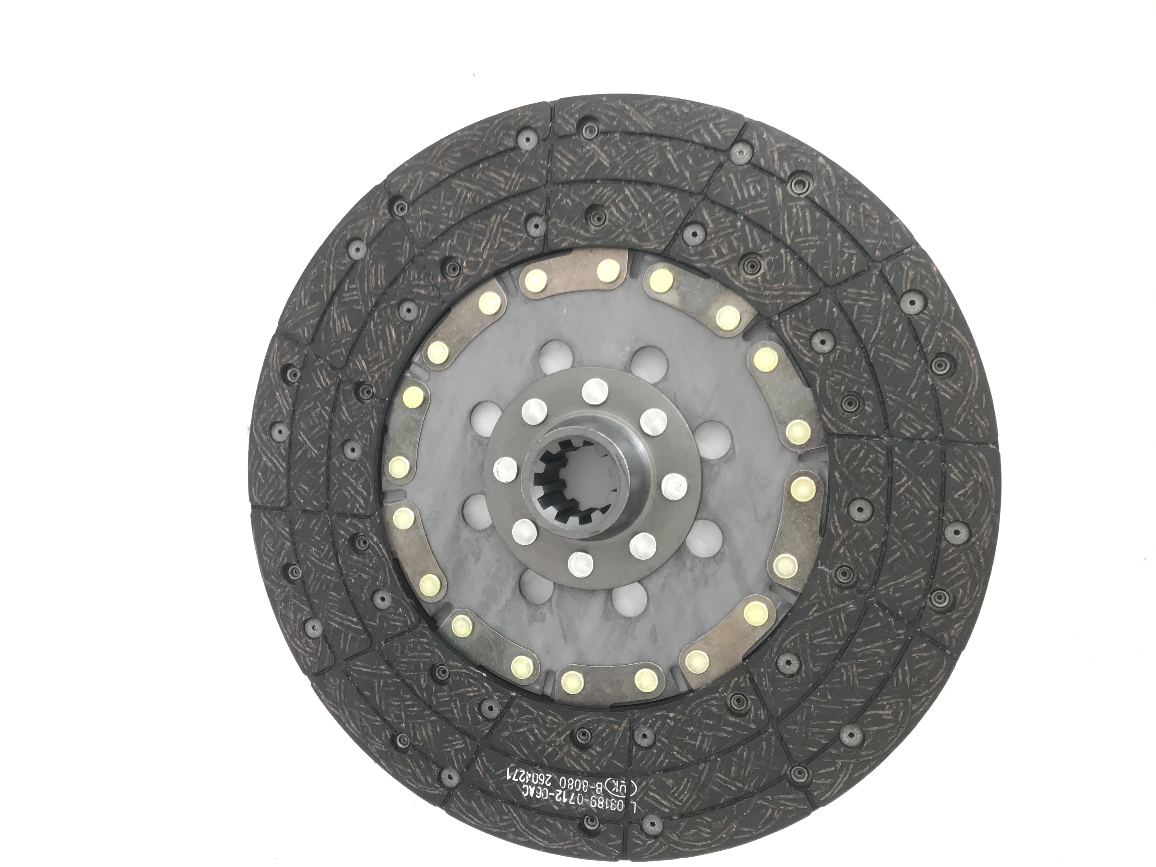 DISCO DE EMBREAGEM JOHN DEERE COLHEITADEIRA 1165/1175/6200/6300/7200/7300/7500/7700 330MM 10 ESTRIAS