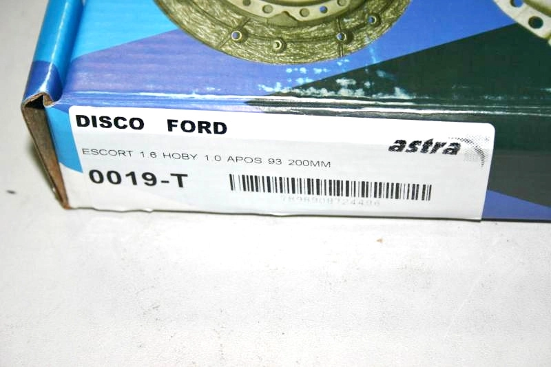 DISCO EMBREAGEM FORD ESCORT 1.0/1.6 94/ - 200MM