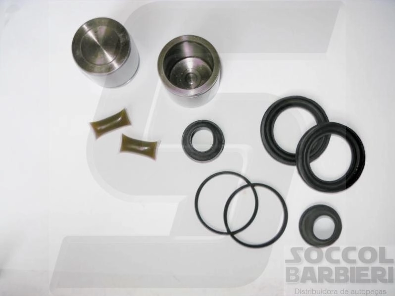 REPARO PINCA DE FREIO COM PISTAO - FORD F-1000 93/98 - GM D-20 93/96 - DIANTEIRO C/2 PISTOES 1 LADO