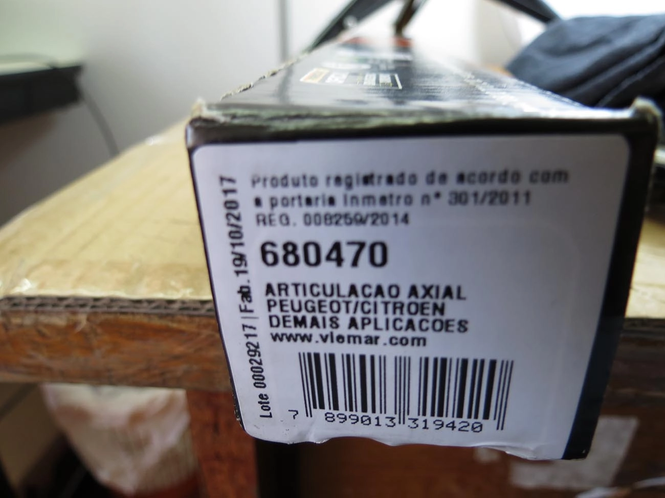 ARTICULAÇÃO/BARRA AXIAL DIREÇÃO PEUGEOT 308/408 11/ - PEUGEOT 3008 09/ - CITROEN C4 09/
