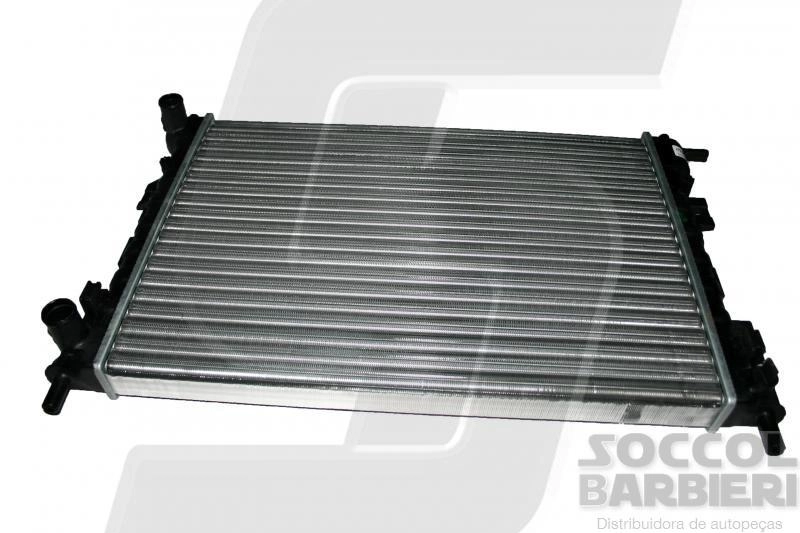 RADIADOR ÁGUA MOTOR CONSTRUÇÃO EXPANDIDO SEM AR CONDICIONADO MANUAL FORD FIESTA 1.0 99/2001 STREET 2001/2007 C/S AC KA 2008/2013