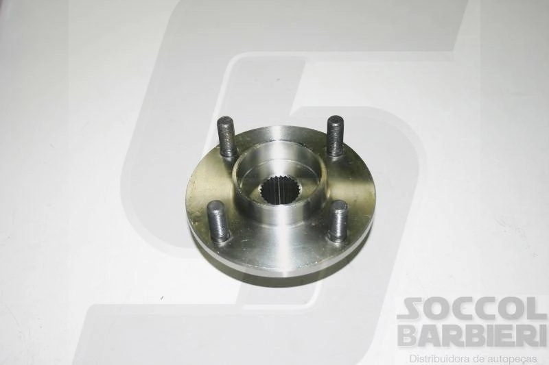 CUBO RODA DIANTEIRO SEM ROLAMENTO 4 FUROS 25 ESTRIAS FORD ESCORT/VERONA 93/ FIESTA/KA/COURIER/ECOSPORT 97/