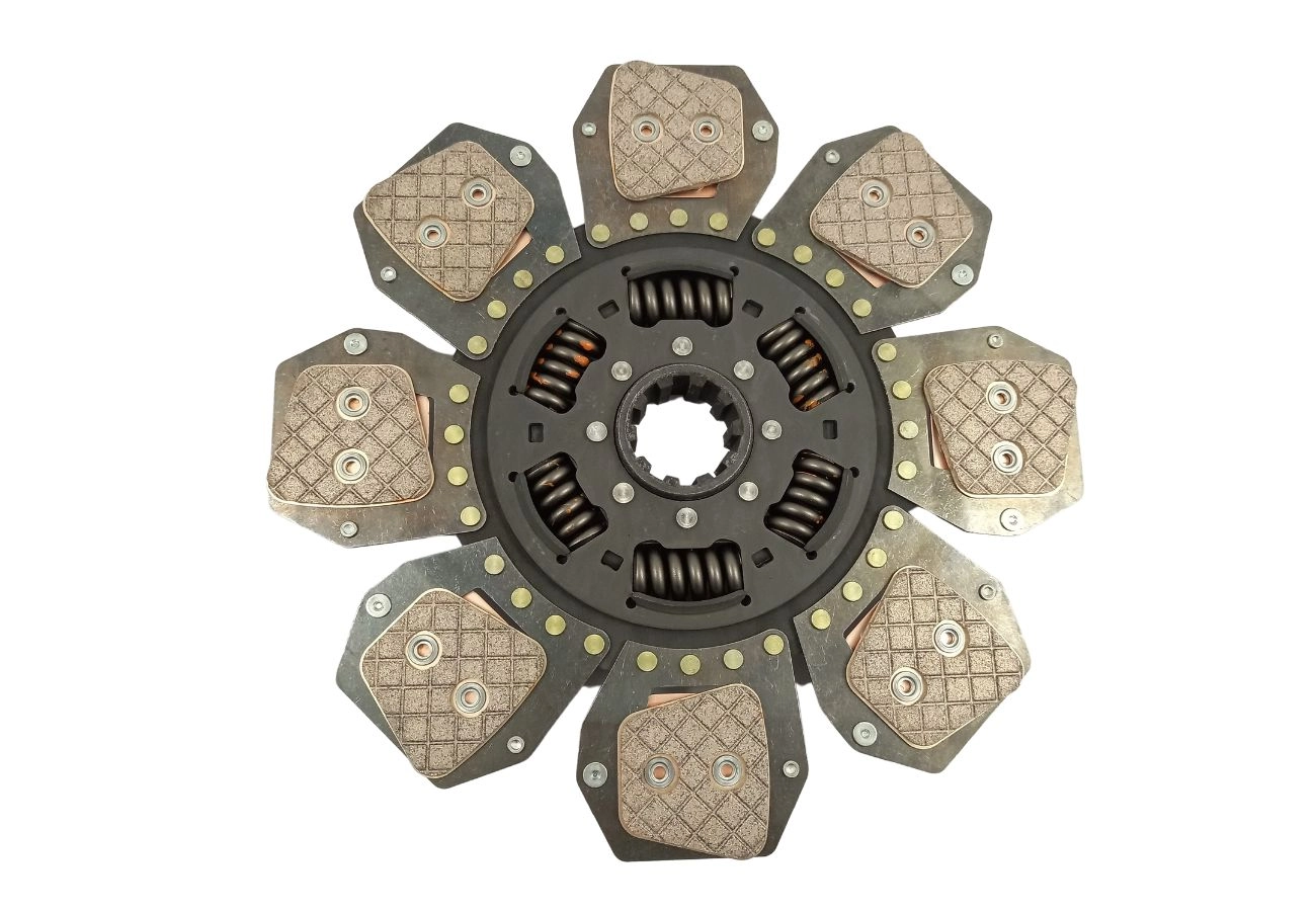DISCO DE EMBREAGEM CERAMETÁLICO NEW HOLLAND TRATOR 3030/7610/7630/7810/7830/8030 327MM 10 ESTRIAS
