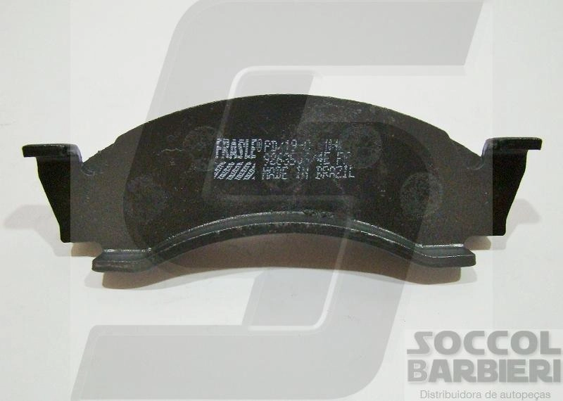 PASTILHA FREIO RODA DIANTEIRA FORD F-1000 79/94 F-2000 GM D-10/20 79/93
