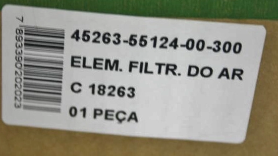 FILTRO AR FORD RANGER 2.5/2.8 2000/