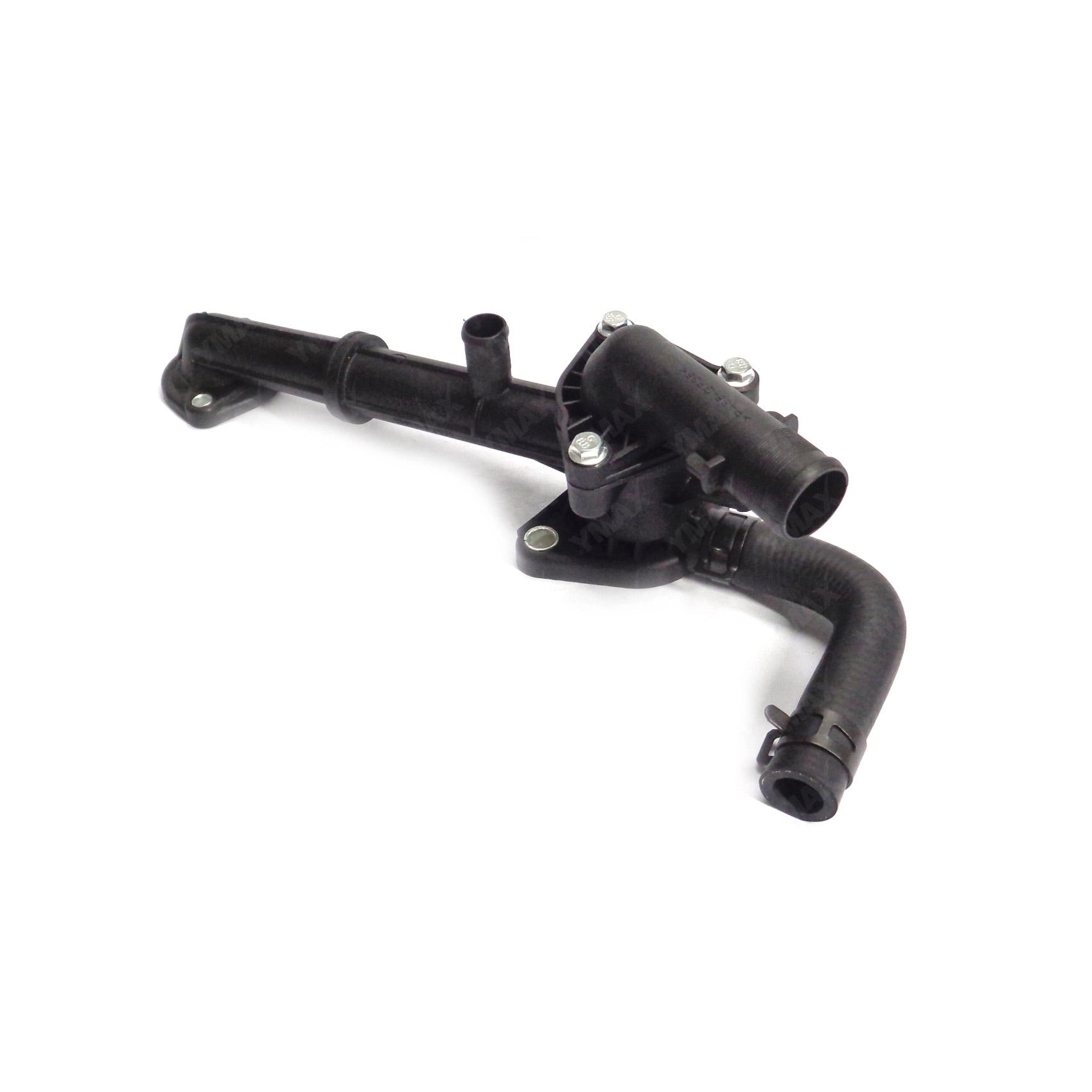 CARCAÇA PLÁSTICA COM VÁLVULA TERMOSTÁTICA KIA PICANTO 1.0 12V 2008/2011 FLANGE/SEM SENSOR