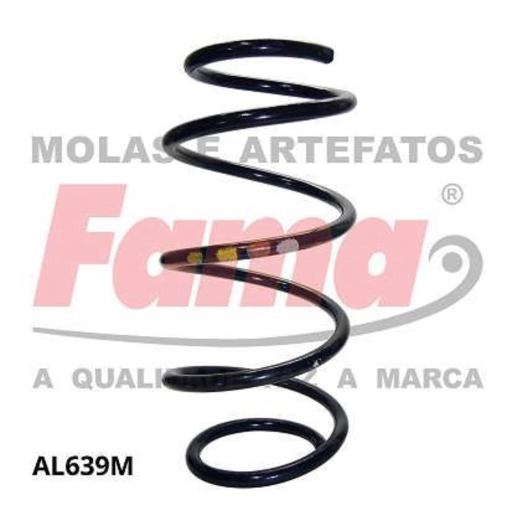MOLA DE SUSPENSAO - RENAULT MEGANE SEDAN 1.6 16V 2006/ C/ACD - DIANTEIRA