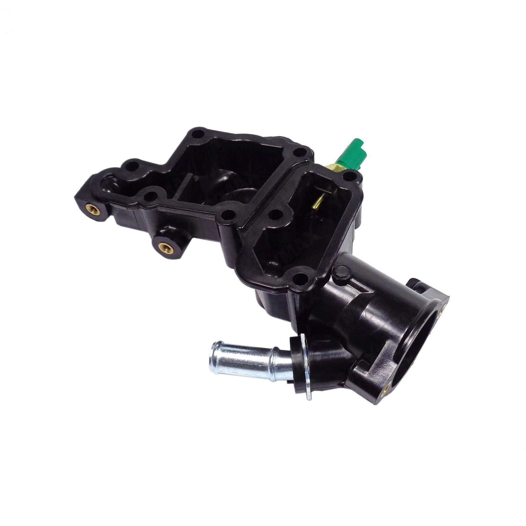 CARCAÇA PLÁSTICA COM VÁLVULA TERMOSTÁTICA PEUGEOT 206/207/HOGGAR 1.4 05/13 8V - MOTOR TU3JP