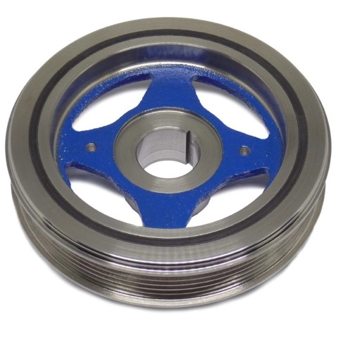 POLIA DO VIRABREQUIM - DAMPER - SIMPLES 6PK - NISSAN SENTRA 2.0 16V 07/... TIIDA/LIVINA 1.8 16V 08/1