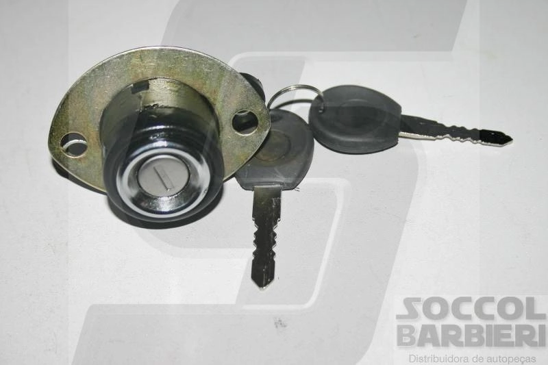 FECHADURA PORTA MALAS VW SANTANA /90 - BOTAO PORTA MALAS C/CHAVE - MECANICO