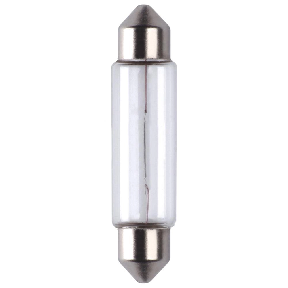 LAMPADA TORPEDO GRANDE 11X44MM 10W/12V - TETO/PLACA INCOLOR
