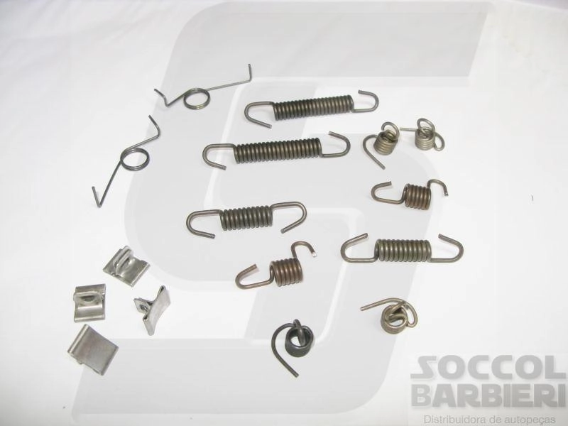 REPARO COMPLETO PATIM/MOLAS SAPATA FREIO TRASEIRA PARA DOIS LADOS GM OPALA/CARAVAN