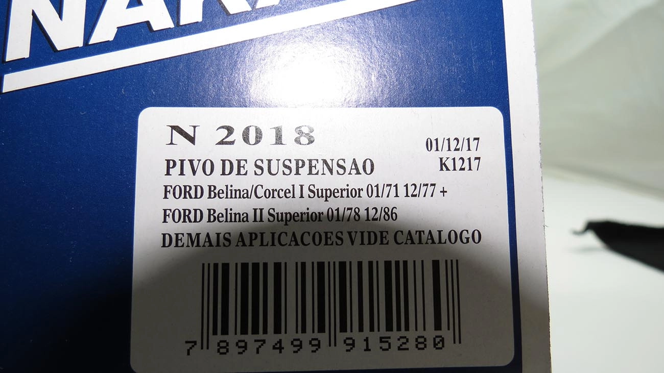 PIVÔ SUSPENSÃO SUPERIOR FORD CORCEL/BELINA/DEL REY/PAMPA TODOS