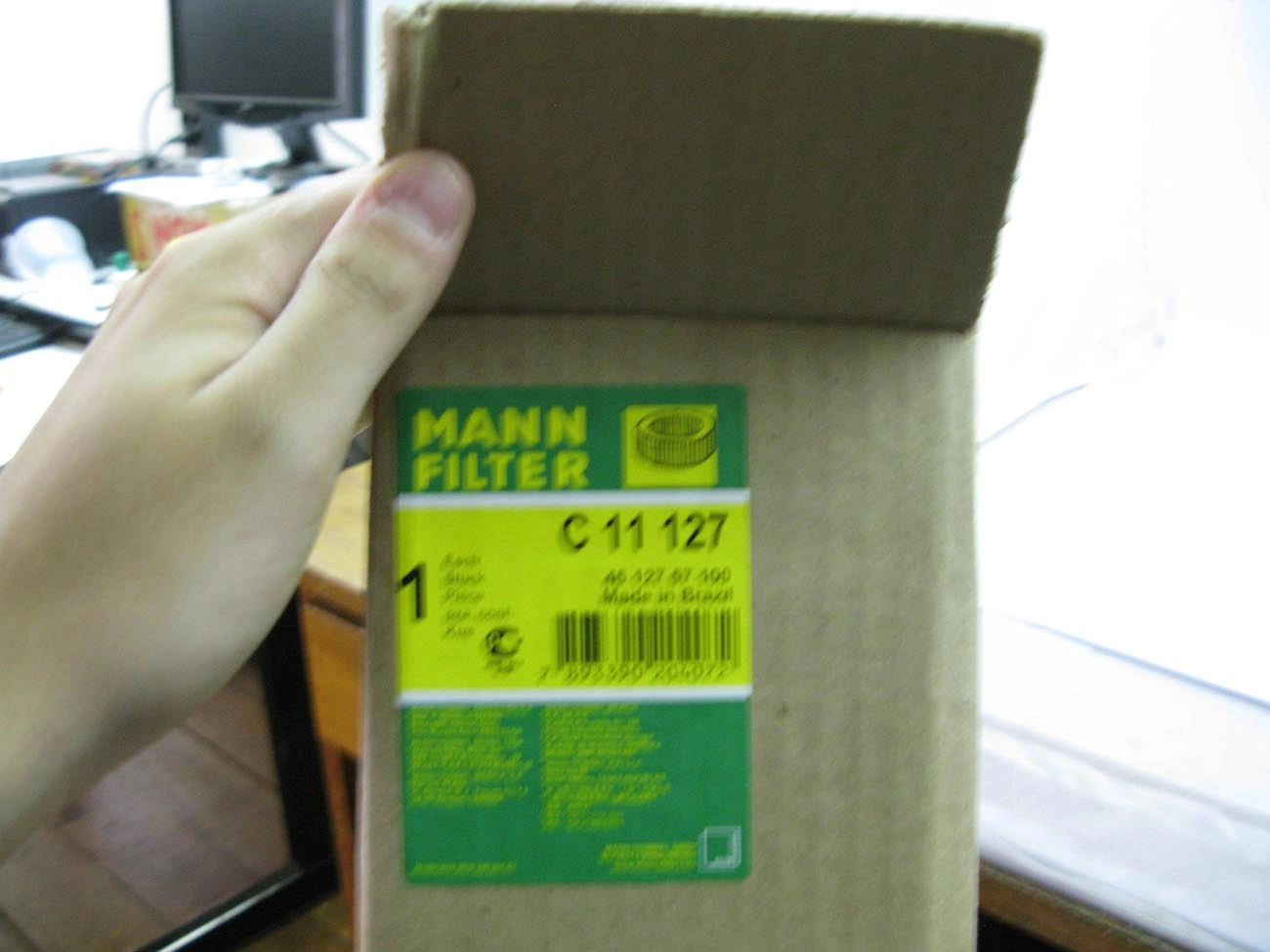 FILTRO AR FIAT DOBLO 1.3/1.6/1.8 2001/ TODOS