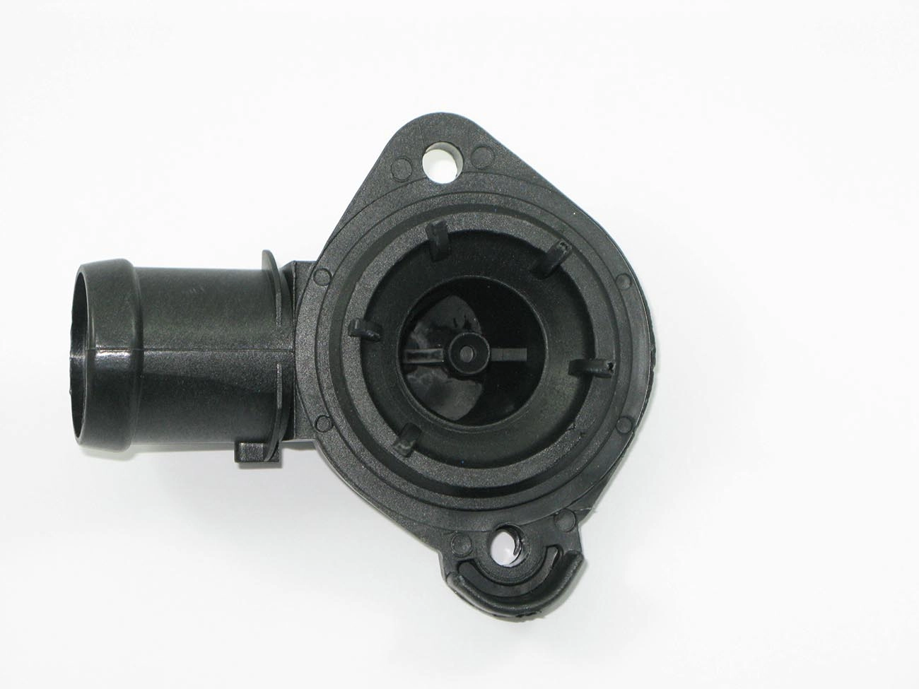 COTOVELO/FLANGE/TAMPA VÁLVULA TERMOSTÁTICA PLÁSTICO VW GOL 1.0 97/ GOLF/POLO