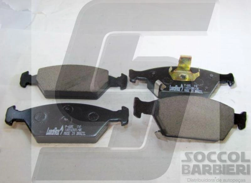 PASTILHA FREIO RODA DIANTEIRA HONDA FIT 1.4/1.5 16V 08/ CITY 09/