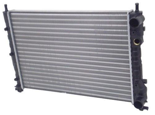 RADIADOR 359X521 COM DEFLETOR PARAFUSADO FIAT PALIO/WEEKEND/SIENA 1.0/1.3/1.5 99/