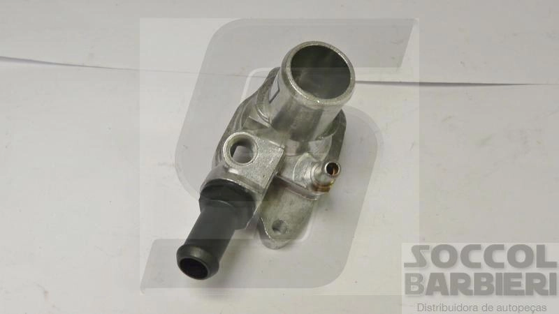 VÁLVULA TERMOSTÁTICA COM CARCAÇA ALUMÍNIO SEM SENSOR MOTOR FIRE EVO FIAT NOVO UNO/PALIO 1.0/1.4 10/ NOVA FIORINO 14/ 500 12/ MOBI 16/