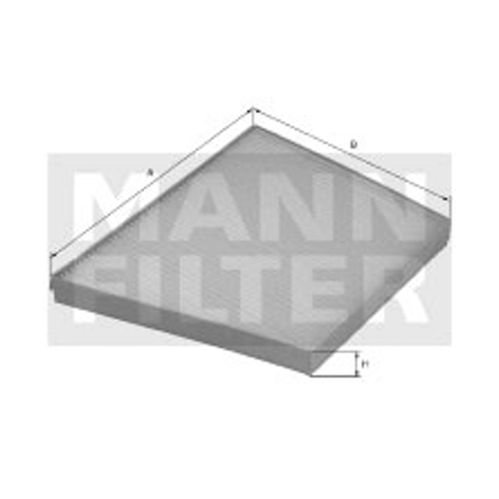 FILTRO AR CONDICIONADO PEUGEOT 206 99/2008 - 207 2008/ - HOGGAR 2010/
