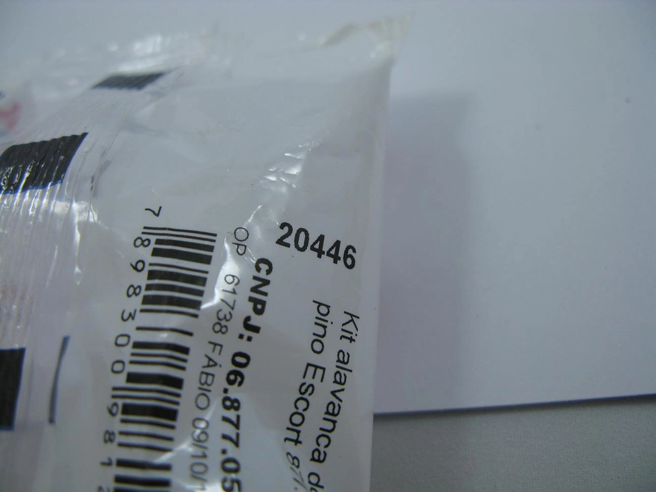 KIT ALAVANCA CÂMBIO COM PINO CAMBIO FORD ESCORT/VERONA 1.6 87/