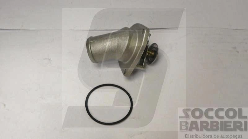 VÁLVULA TERMOSTÁTICA COM FLANGE ALUMÍNIO GM S-10/BLAZER 2.2/2.4 1995/