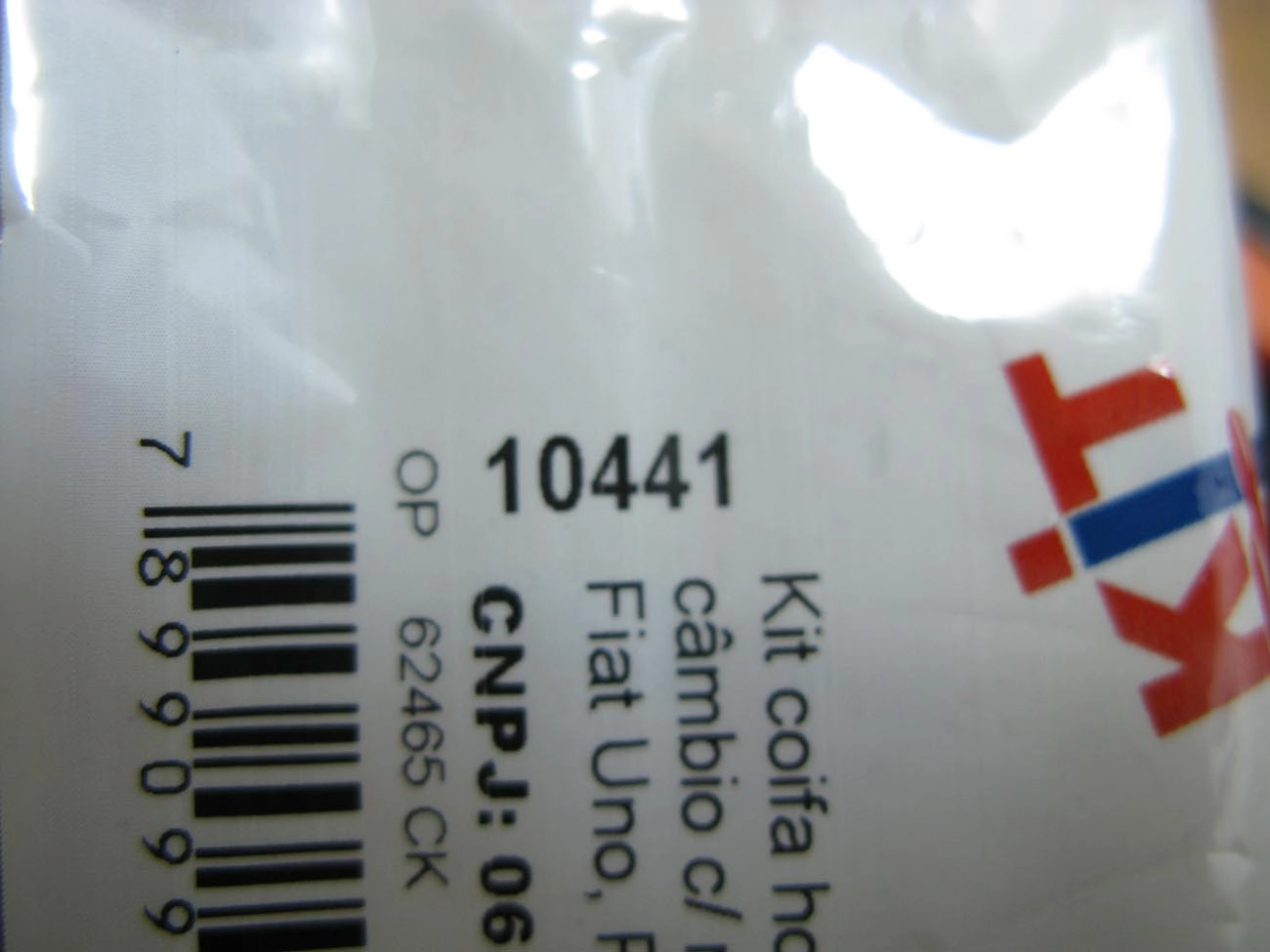 KIT REPARO COIFA HOMOCINÉTICA LADO CÂMBIO 24,5MM COM ROLAMENTO COMUM FIAT UNO/FIORINO/PALIO/TIPO 1.0/1.5/1.6 96/ ROL.