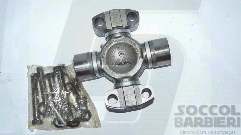 CRUZETA DYNAPAC/HYSTER/CASE/KOMATSU/MULLER - 41,20X141,90 - DUAS CASTANHAS/DUAS CASTANHAS DE ASA