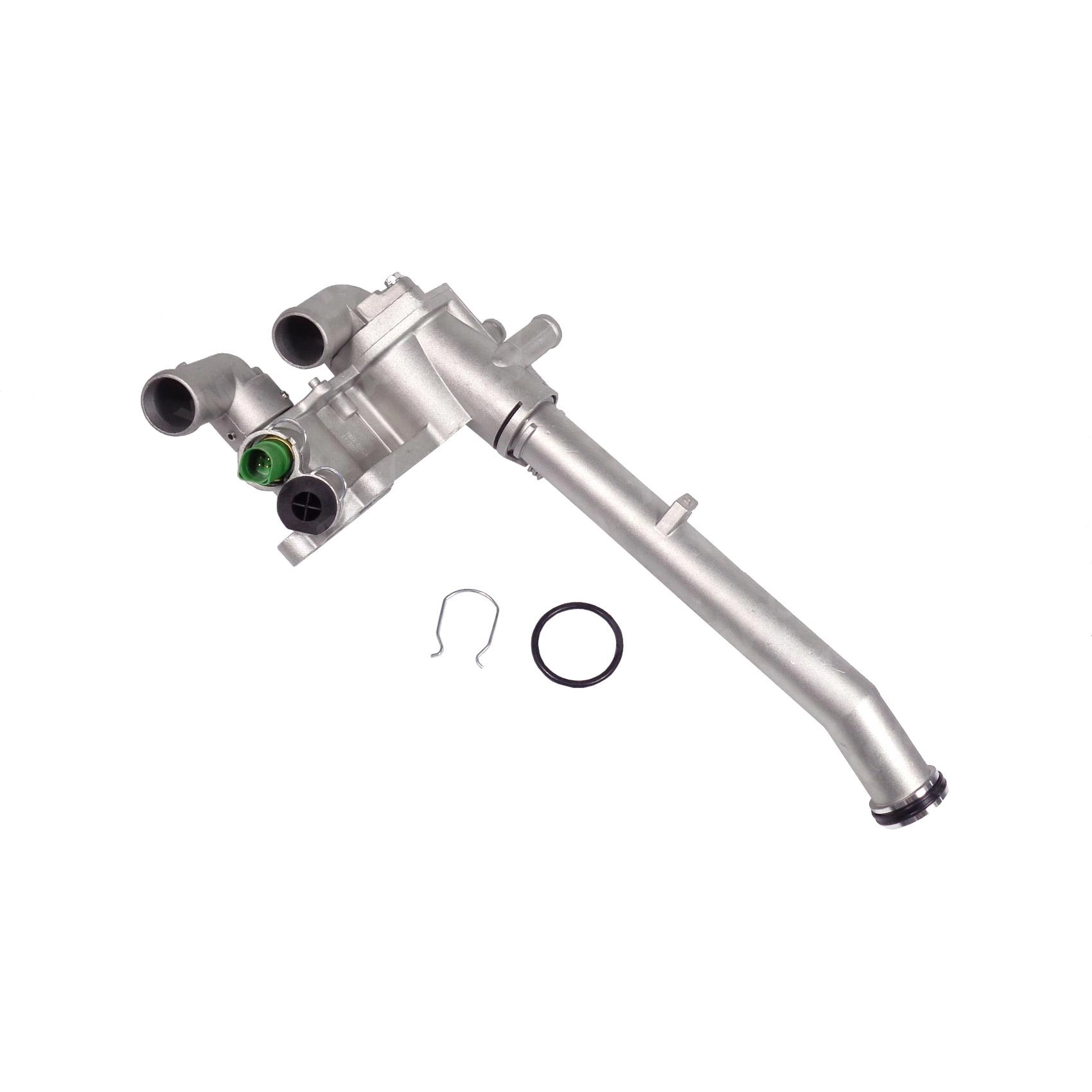 KIT CARCACA COM VALVULA TERMOSTÁTICA/TUBO ALUMÍNIO VW GOL POWER 02/ - FOX/POLO/GOLF 02/ - NOVO GOL/