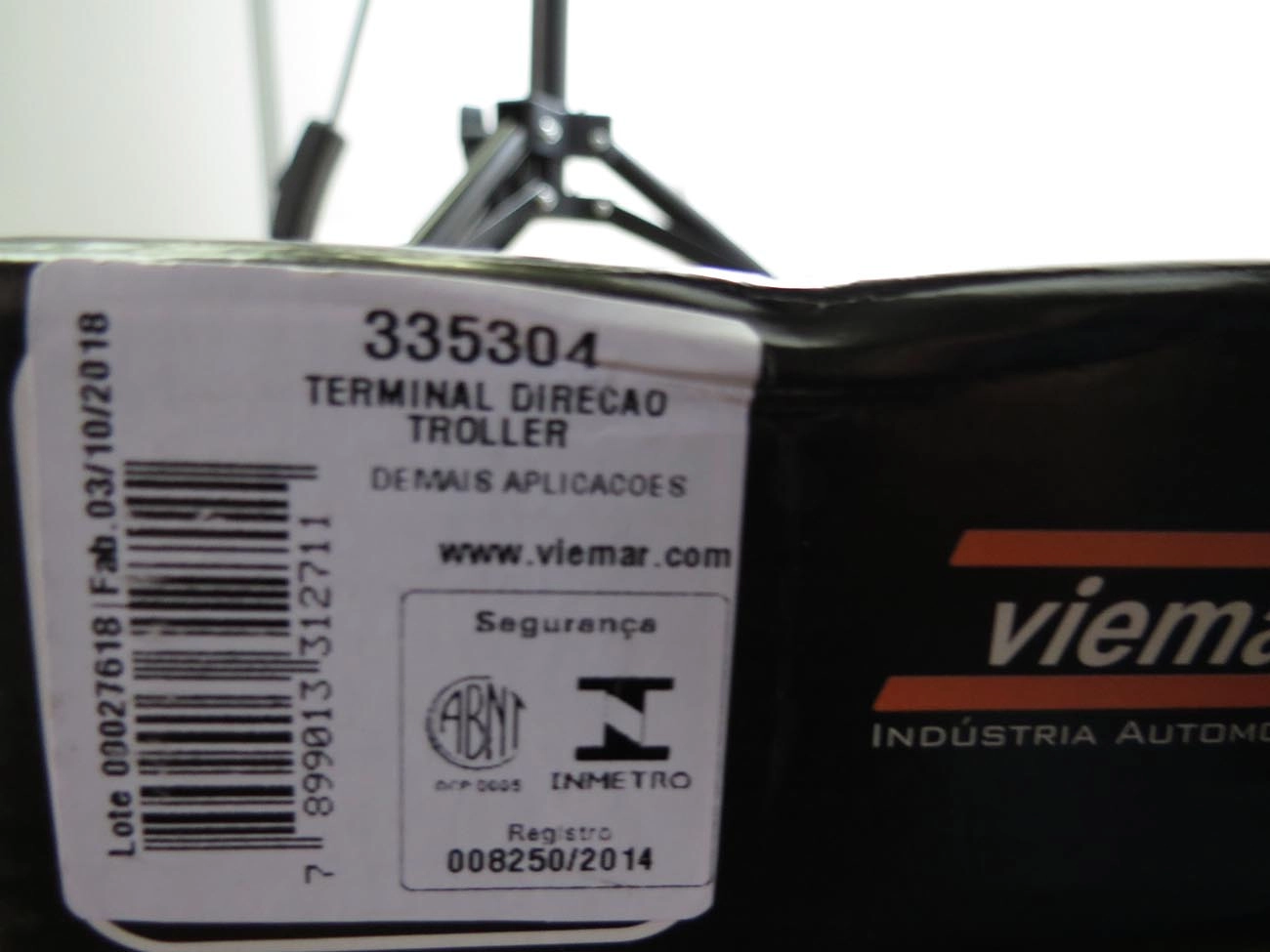 TERMINAL DIREÇÃO EXTERNO ROSCA ESQUERDA TROLLER T4 01/14 4X4