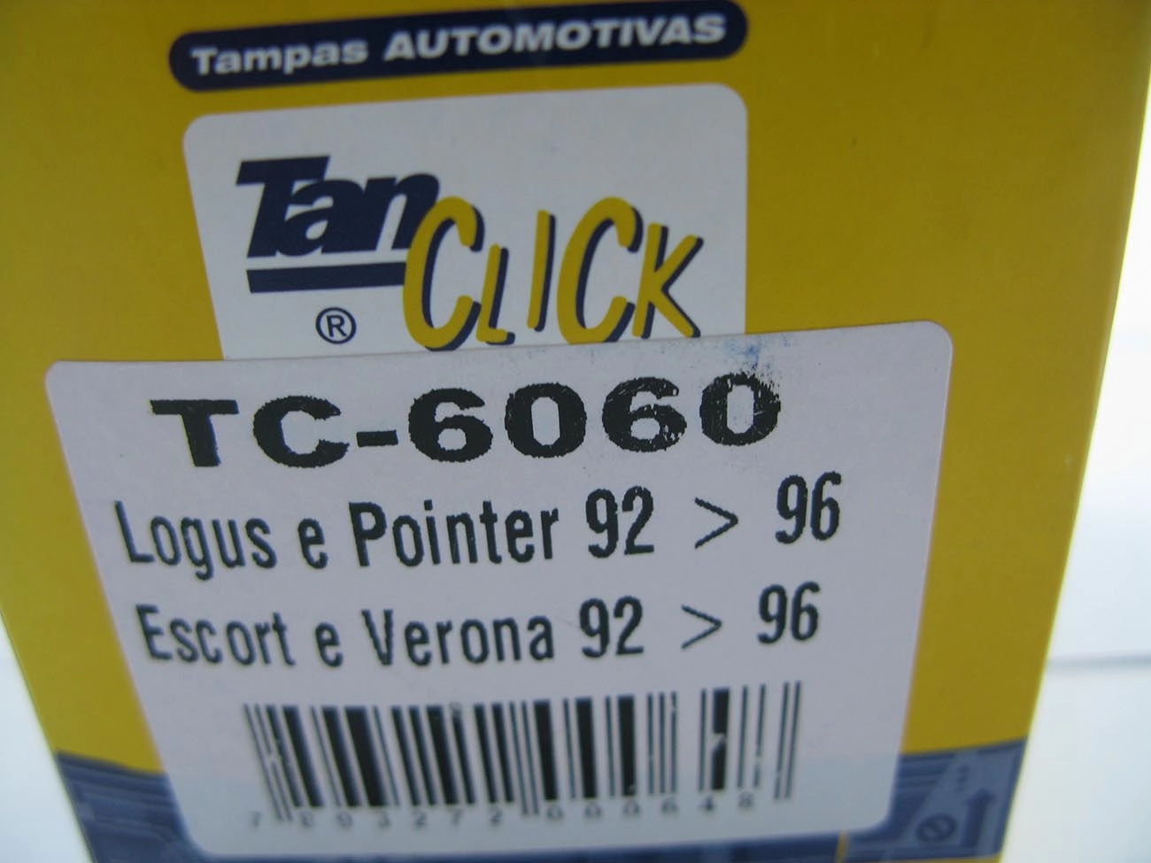 TAMPA TANQUE FORD ESCORT/VERONA 93/96 - VW LOGUS/POINTER TODOS
